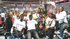 Coaches attend the Washington Wizards vs. Sacramento Kings game.