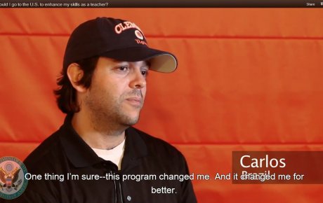 Carlos from Brazil says ILEP changed him for the better.