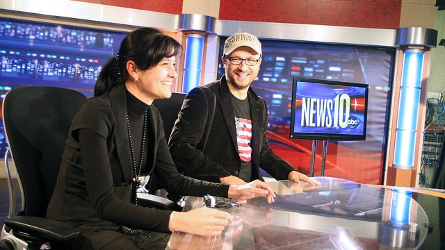 Edward R. Murrow 2011 - Russian News10: Russian speaking Edward R. Murrow participants visit ABC News 10 in Sacramento, CA.