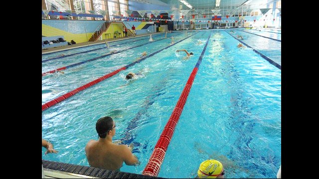 The young American athletes enjoy practices in the Olympic Training Center in Moscow, Russia.