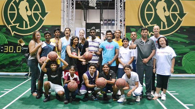 The Indian basketball coaches stayed in Orlando, Florida, where they had an NBA Jam Session.