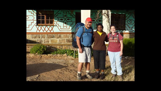 Distinguished Fulbright Awards in Teaching program participant Jocelyn Stanton, who participated in several professional development activities in and around Cape Town, South Africa.