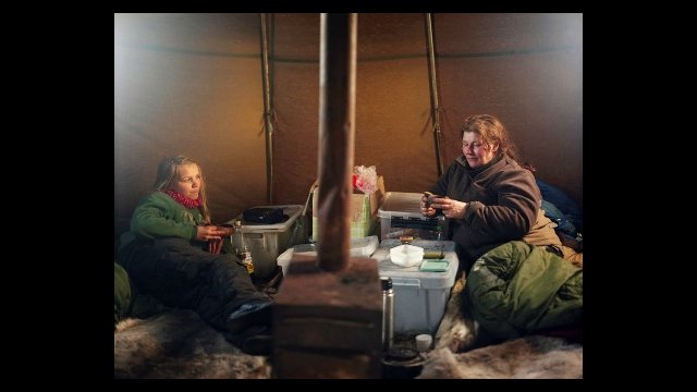 Two Women in a Tent