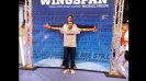 One of the Tunisian participants compares his wingspan to that of Michael Phelps.