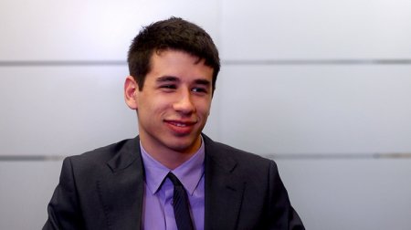 Ivan, an American Serbia and Montenegro Youth Leadership Exchange (A-SMYLE) participant, talking about his exchange experience.