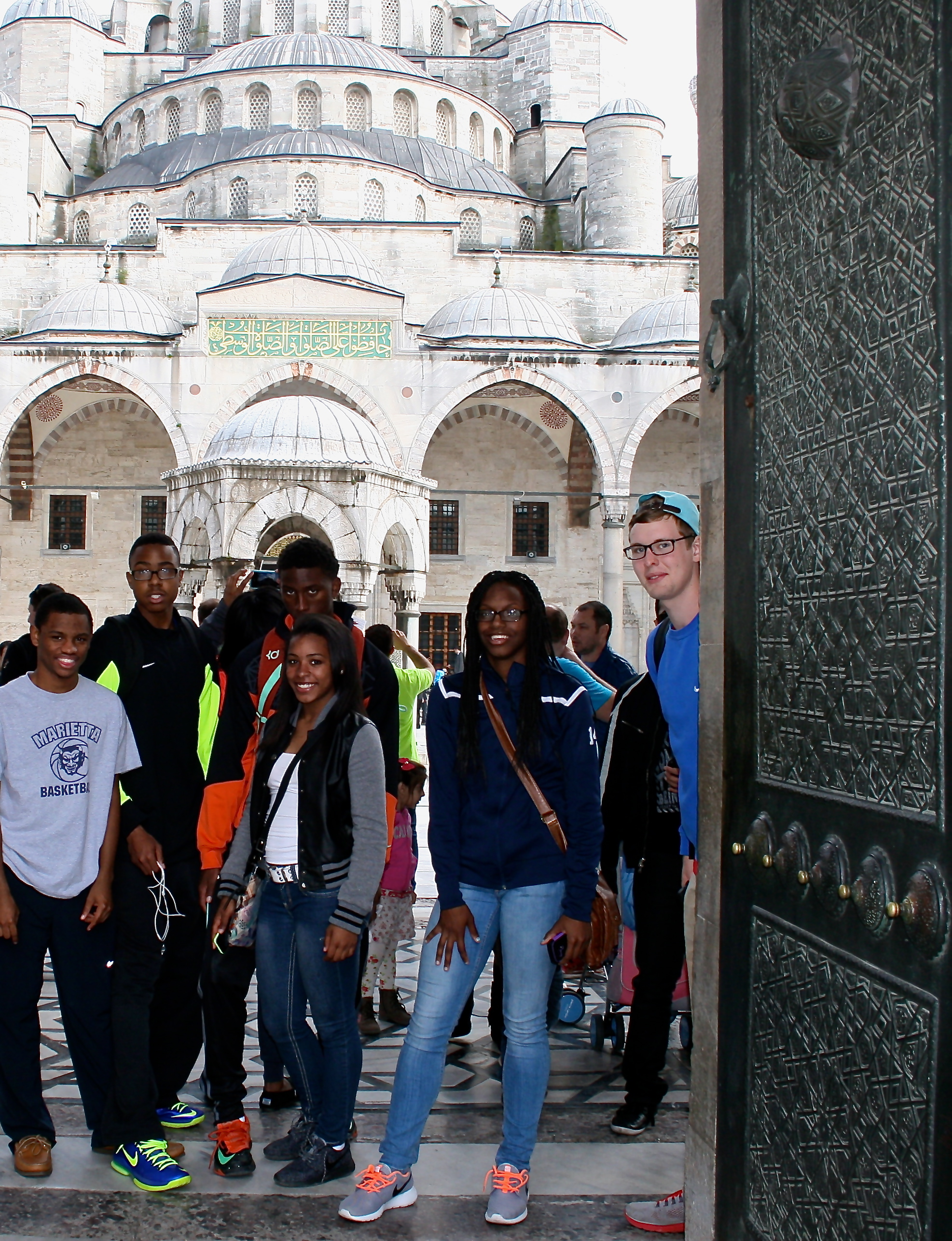 The sports trip allowed the students to discover the amazing convergence of history and geography in amazing Istanbul