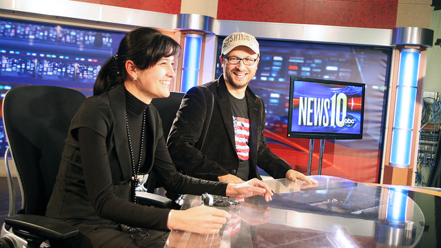 Edward R. Murrow - Russian News10: Russian speaking Edward R. Murrow participants visit ABC News 10 in Sacramento, CA.