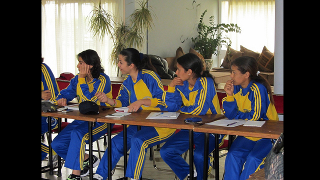 Participants from Tunisia and Libya were able to take part in activities in Morocco, too.