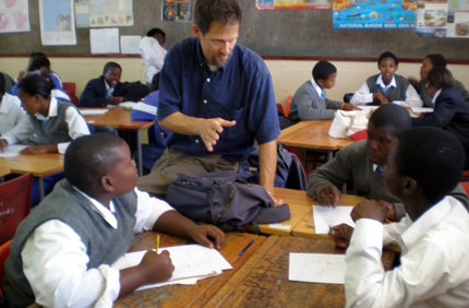 Fulbright Distinguished Awards in Teaching Programparticipant, Jeff Blair, a Humanities teacher from Seattle, Washington teaches in Cape Town, South Africa.