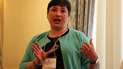 Photo of two WEAmericas Participant