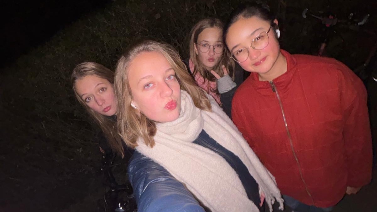 Nyssa spends quality time with the new friends she’s made in Germany.