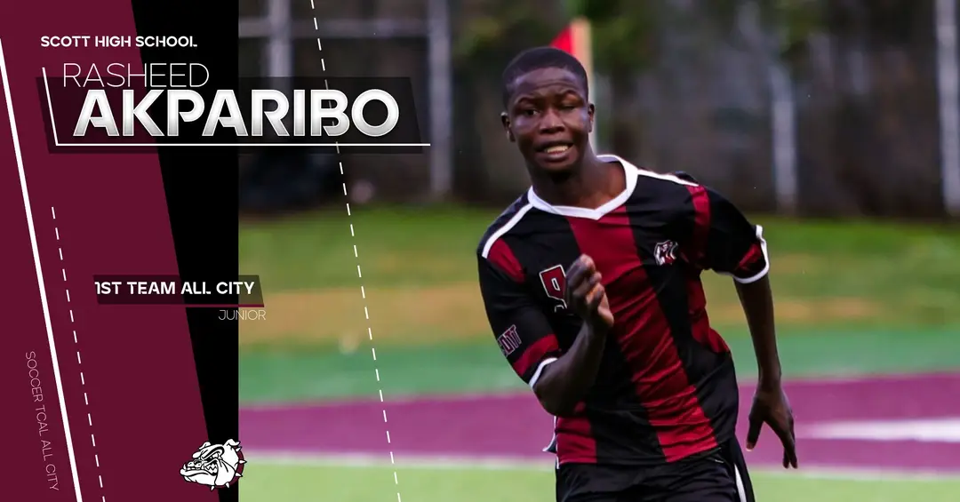 Rasheed playing soccer