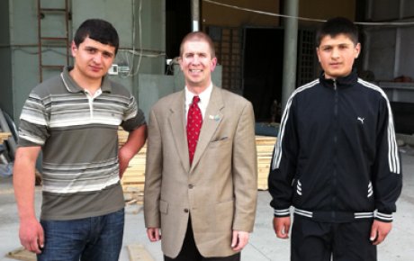 Charlie Bush and Georgian participants.