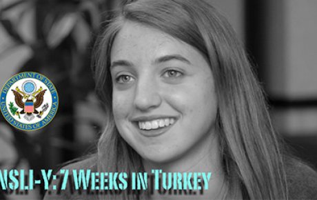 Emily Moran, a 16 year-old from Washington, D.C. studied abroad for 7 weeks in Turkey with the National Security Language Initiative for Youth (NSLI-Y) program.