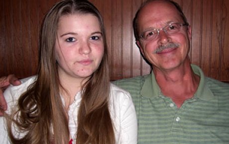 NSLI-Y Participant Alexa S. with her dad.