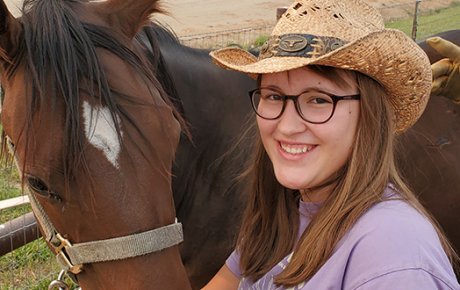 pauline barmettler with horse