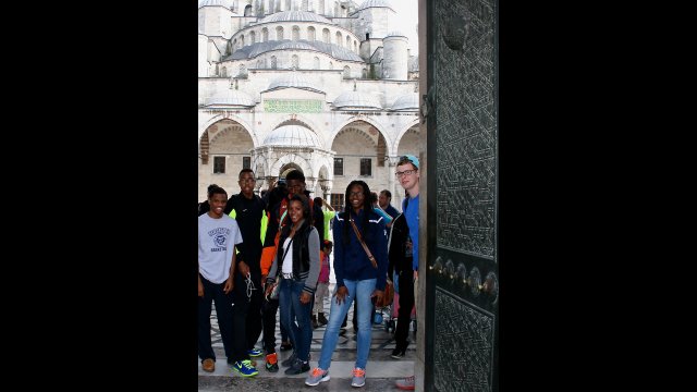 The sports trip allowed the students to discover the amazing convergence of history and geography in amazing Istanbul