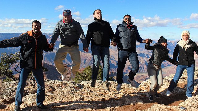 Edward R. Murrow 2011: South and Central Asia Edward R. Murrow Program participants at the Grand Canyon in Arizona.