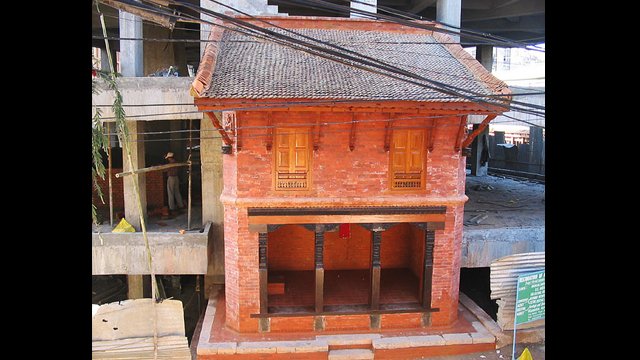 Machali Pati (rest house), Kathmandu, Nepal: The Machali Pati guest house was restored using traditional materials and building methods.