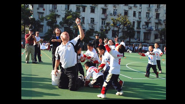 Baseball legend, Cal Ripken, during the Sports Envoy Program. The program included in the Division&#039;s Evaluation of ECA sports programs.