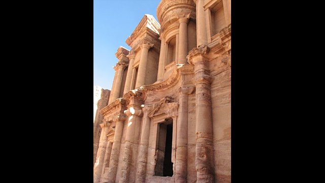 Ancient architectural ruins: In Jordan the evaluators interviewed staff of the Petra National Trust, responsible for preserving ancient architectural ruins