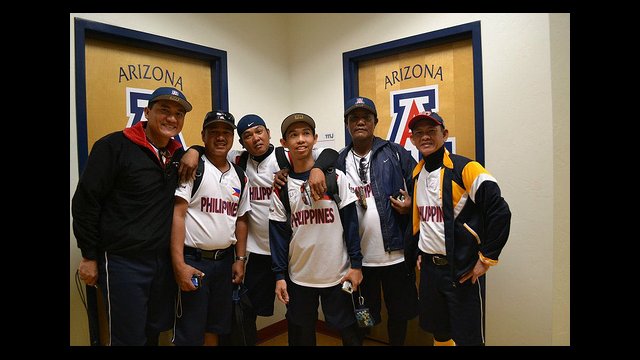 The sports visitors take a tour of the University of Arizona during which they learned about the life a of student athlete in the U.S