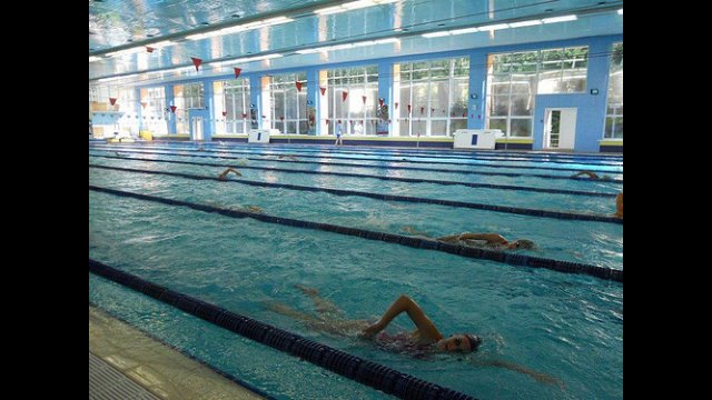 The athletes work on improving stamina and technique during each training session.