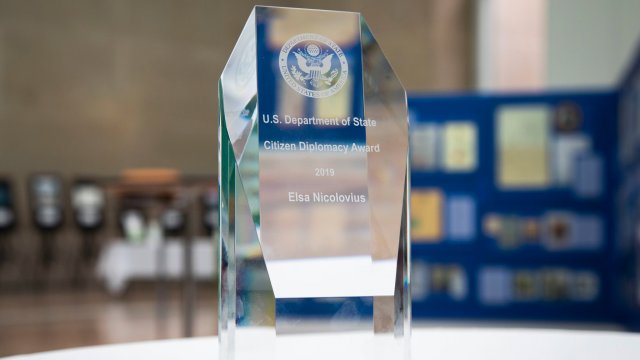 2019 Citizen Diplomacy Award, Elsa Nicolovius