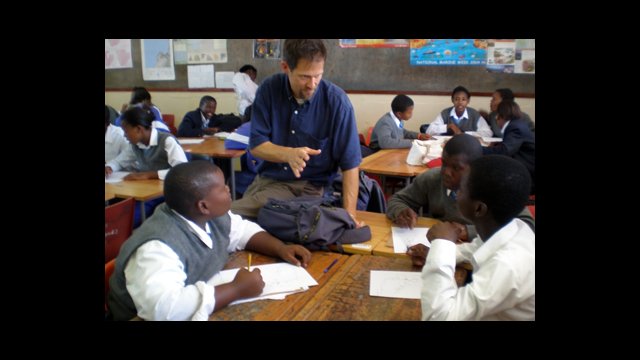 Fulbright Distinguished Awards in Teaching Programparticipant, Jeff Blair, a Humanities teacher from Seattle, Washington teaches in Cape Town, South Africa.