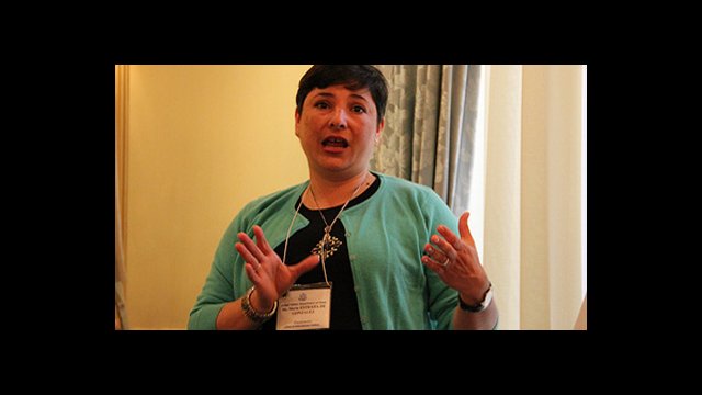 Photo of two WEAmericas Participant
