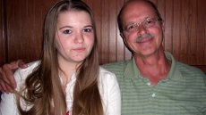 NSLI-Y Participant Alexa S. with her dad.
