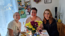 Avalon with her host family