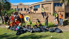 Florian and group of university students
