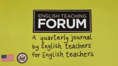 Title graphic reads: English Teaching Forum, a quarterly journal by English Teachers for English Teachers