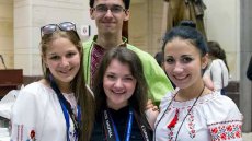 FLEX students on Capitol Hill for closing ceremony.