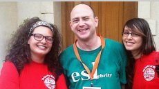Photo of Jason Levine and his students