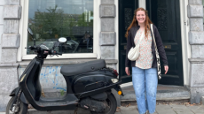 Phoebe visits her great-grandfather's bakery in Germany.