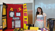 Tuana shares her culture with others at her U.S. high school.